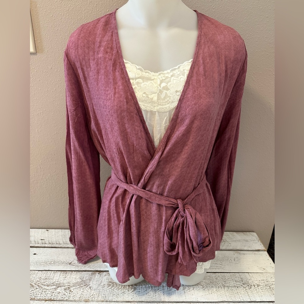 G&L Willa Wrap Top - NWT